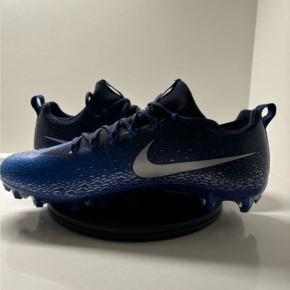 Nike Vapor Untouchable Pro Football Cleats Team Blue Mens Size 16 833385-404 EUC